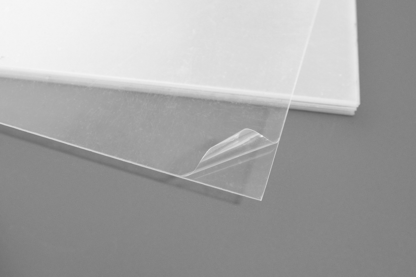 Bündel aus Präzisions-Acryl 0,5 mm, 10 Stück je 20 x 30 cm