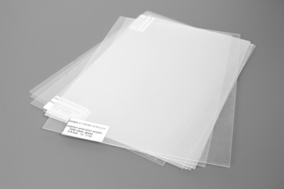 Bündel aus Präzisions-Acryl 0,5 mm, 10 Stück je 20 x 30 cm