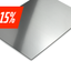 Economy graveerplaat 1.5 mm zilver met zwarte kern - Lasersheets - sale 15%