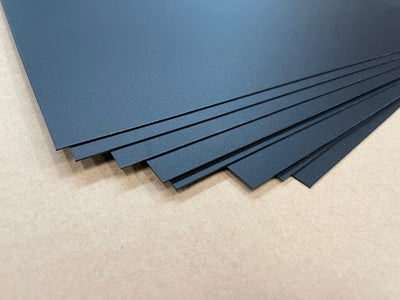 Bundel PP 0,8 mm zwart, 10 platen à 61 x 37 cm