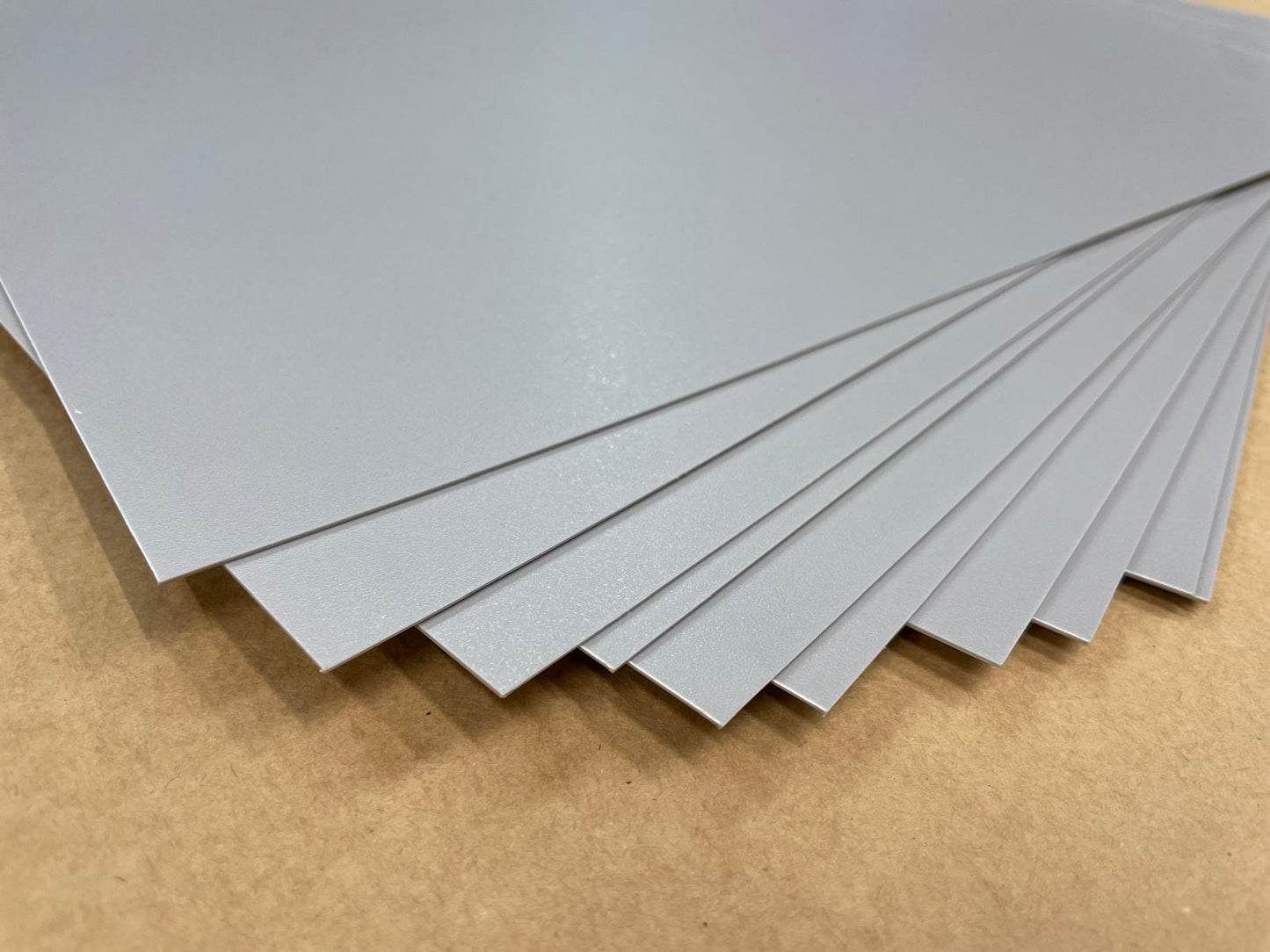 Bündel PP 0,8 mm grau, 10 Platten à 61 x 37 cm
