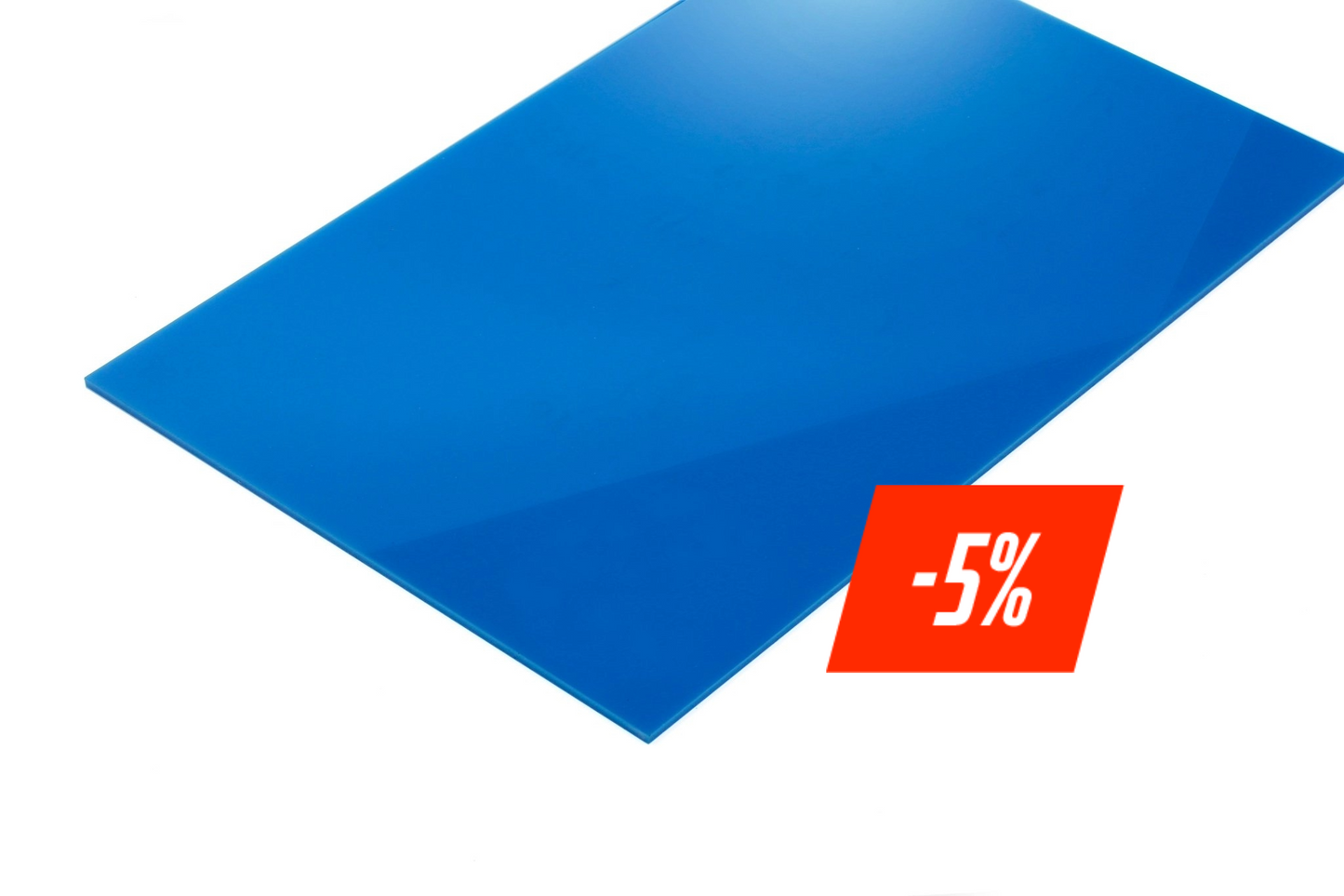 Acrylplatte deckender Glanz