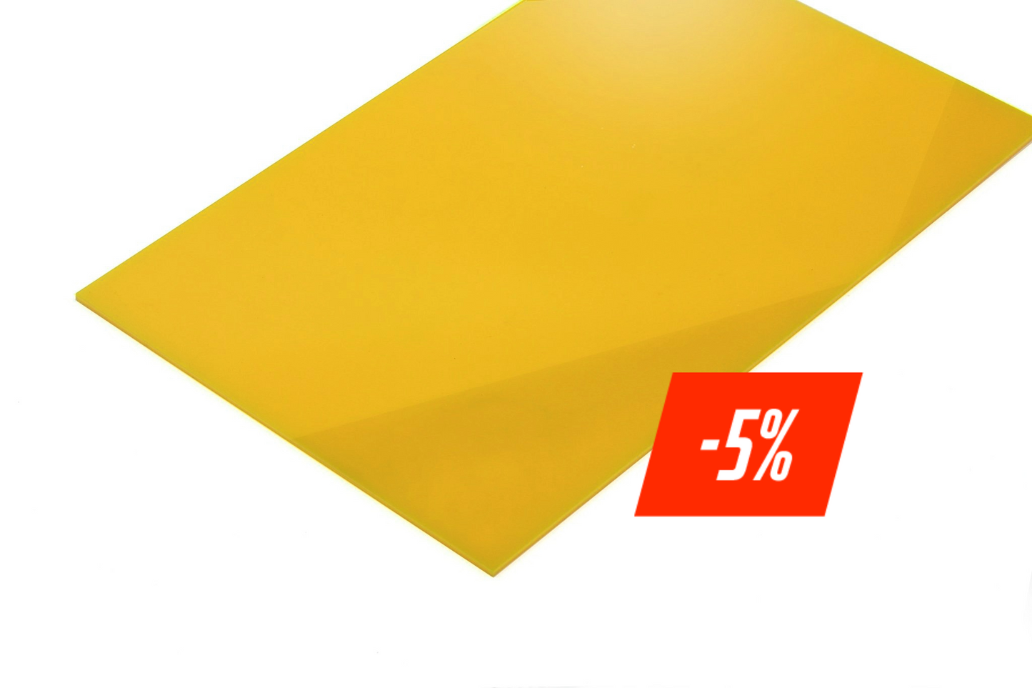 Acrylplatte deckender Glanz
