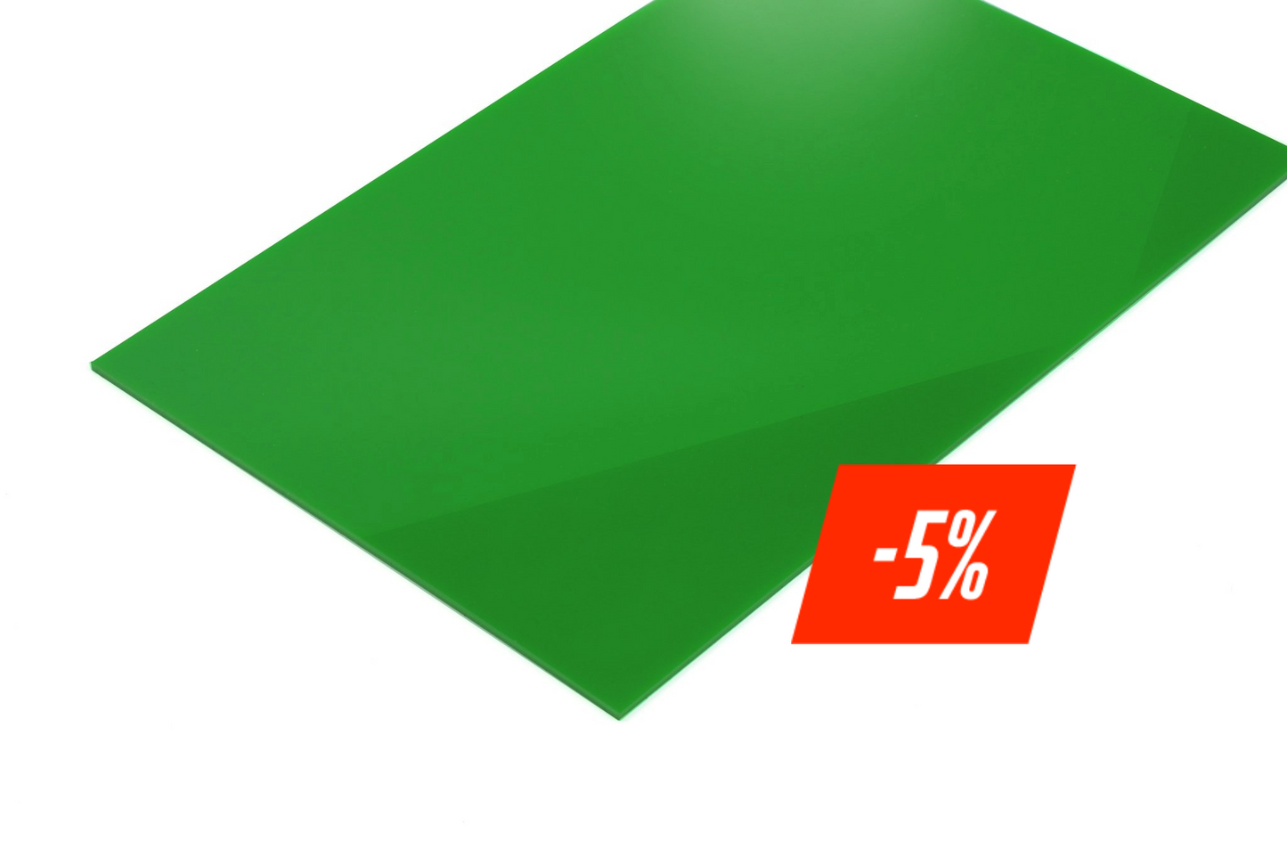 Acrylplatte deckender Glanz