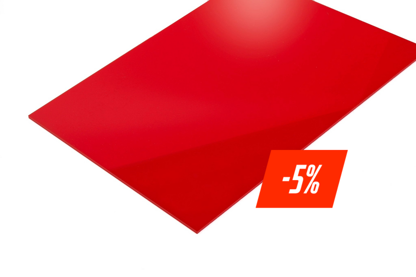 Acrylplatte deckender Glanz