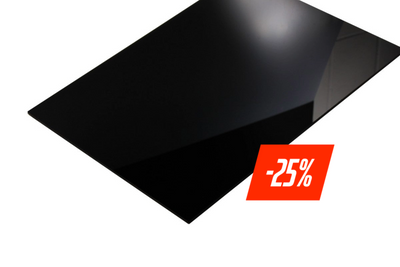 Acrylplatte deckender Glanz