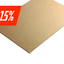 MDF 3.0 mm FSC mix 70% bruin - Lasersheets - sale 15%